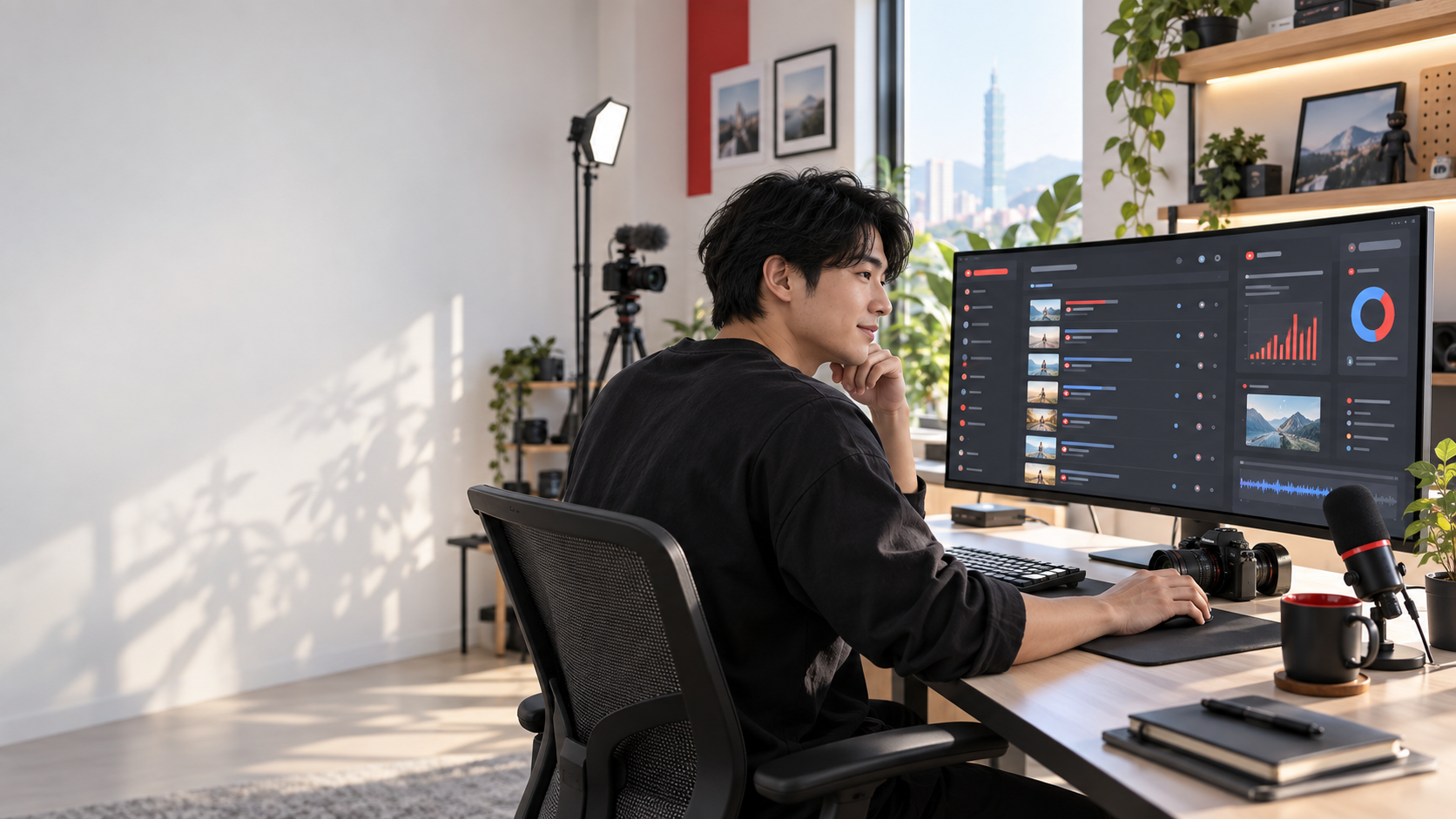 YT Studio+ 介面或使用情境